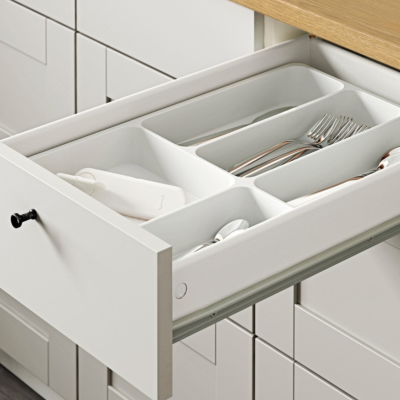 Knoxhult угловая кухня серый IKEA