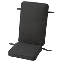 JARPON Чехол для подушки 116x45 см. 304.834.74 Антрацит IKEA