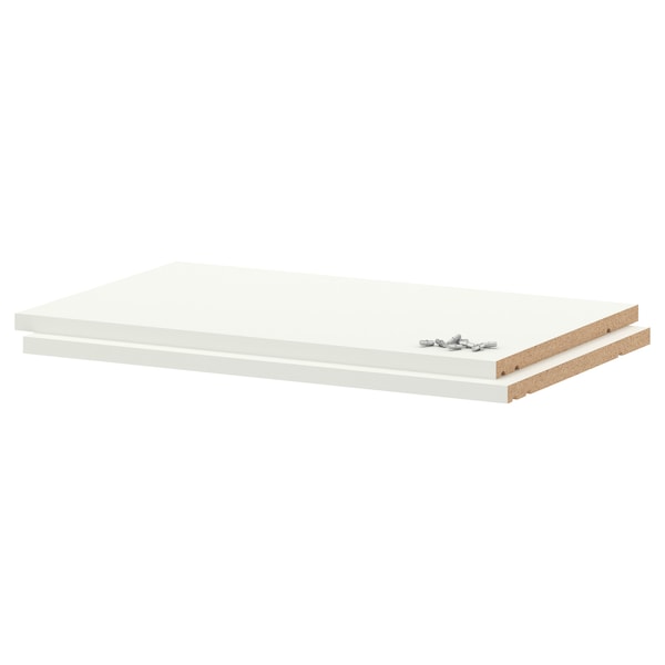 UTRUSTA IKEA 102.056.14 Полки для шкафа 2 шт. Белый