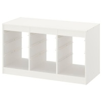 TROFAST IKEA 801.538.00 Комбинация д/хранения 99x44x56 Белый