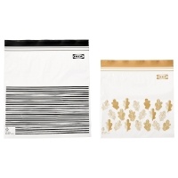 ISTAD IKEA 705.256.79 Зип пакеты 50 шт. Черный/Жёлтый